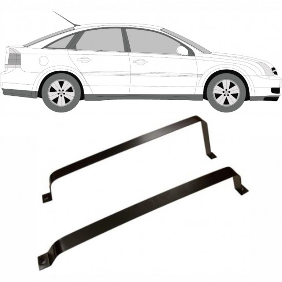 Fuel tank straps for Opel Vectra 2002-2009  / SEDAN 6902