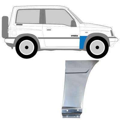 Front wing repair panel for Suzuki Vitara 1988-1998 / Right 14638