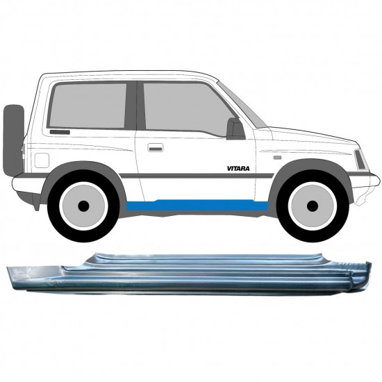 Sill repair panel for Suzuki Vitara 1988-1998 / Right 7041