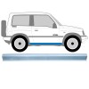 Sill repair panel