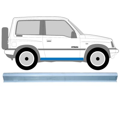 Sill repair panel for Suzuki Vitara 1988-1998 / Left = Right (symmetrical) 15124
