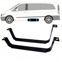 Fuel tank straps for Mercedes Vito 2003-2010 9388