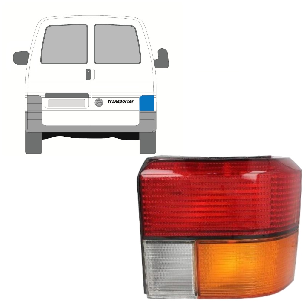 VW T4 1990- REAR LAMP LIGHT / RIGHT