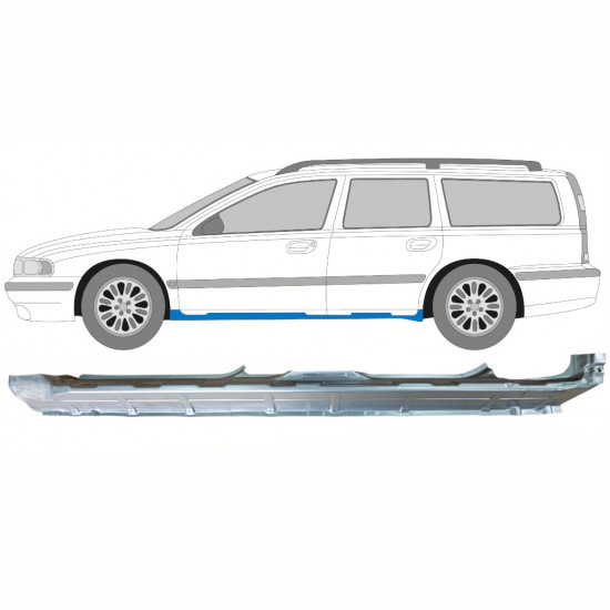 VOLVO V70 2000-2007 SILL REPAIR PANEL / LEFT