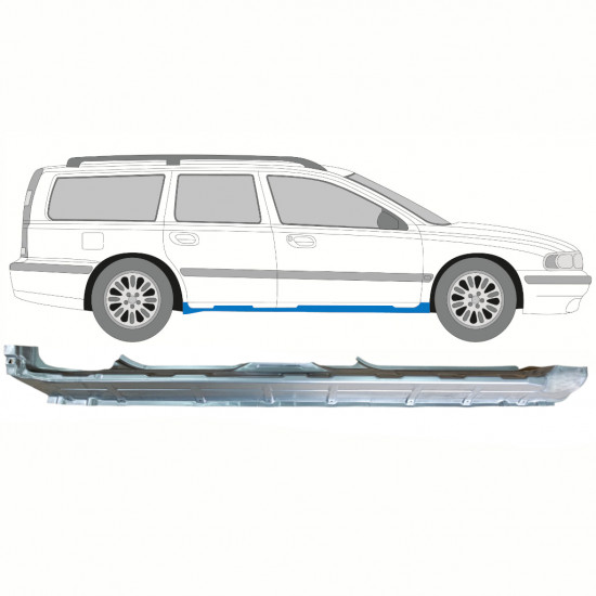 VOLVO V70 2000-2007 SILL REPAIR PANEL / RIGHT