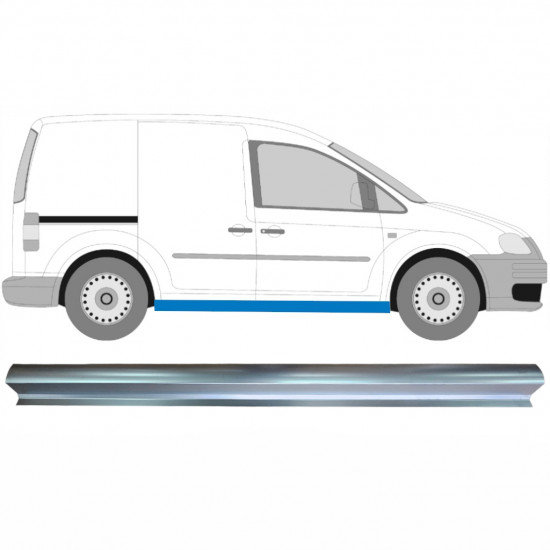 VW CADDY 2004-2015 2/4 DOOR SILL REPAIR PANEL / RIGHT = LEFT