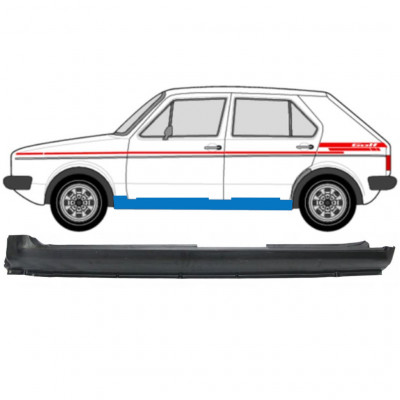  VW GOLF 1 1974- 5 DOOR SILL REPAIR PANEL / LEFT
