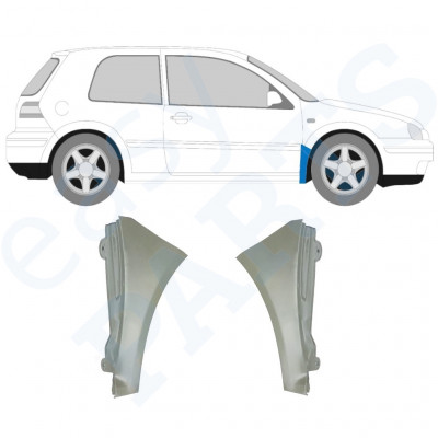 VW GOLF MK4 1997-2006 FRONT WING REPAIR PANEL / SET