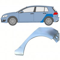 Rear wing repair panel for VW Golf 7 2012- / Left 8365