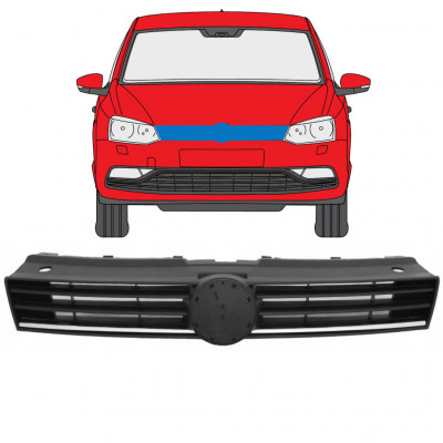 VOLKSWAGEN POLO 2014-2017 GRILLE