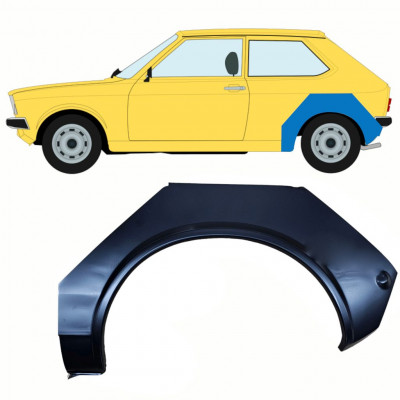 VW POLO 1975-1981 REAR ARCH REPAIR PANEL / LEFT