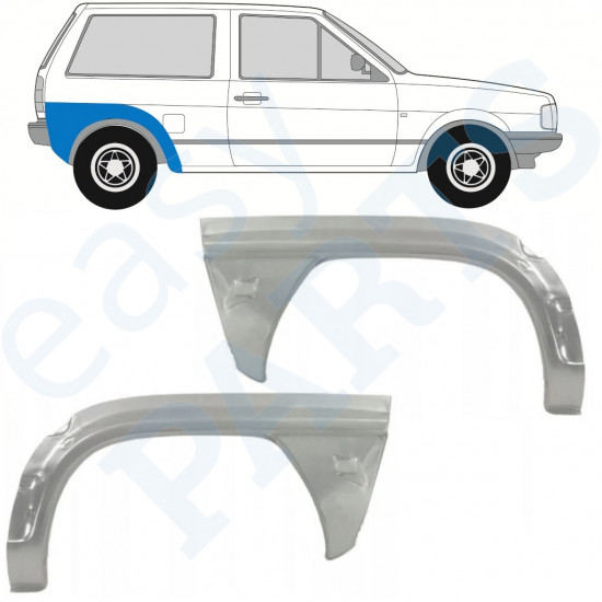 VW POLO 1981-1984 REAR WHEEL ARCH / SET