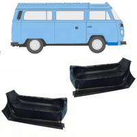 Front step repair panel for VW Transporter T2 1967-1979 / Left+Right / Set 10346