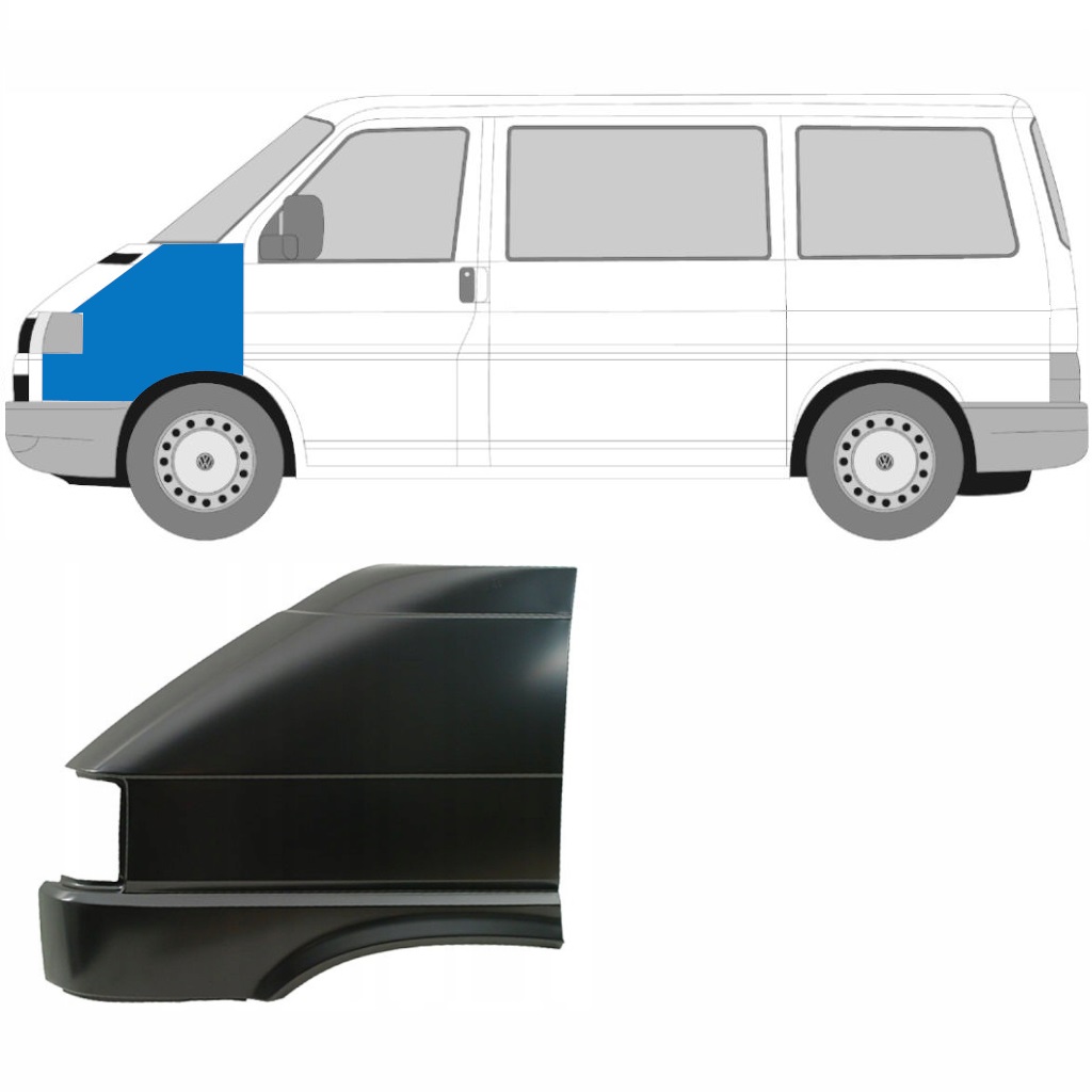 VW T4 1990-1996 FRONT WING / LEFT