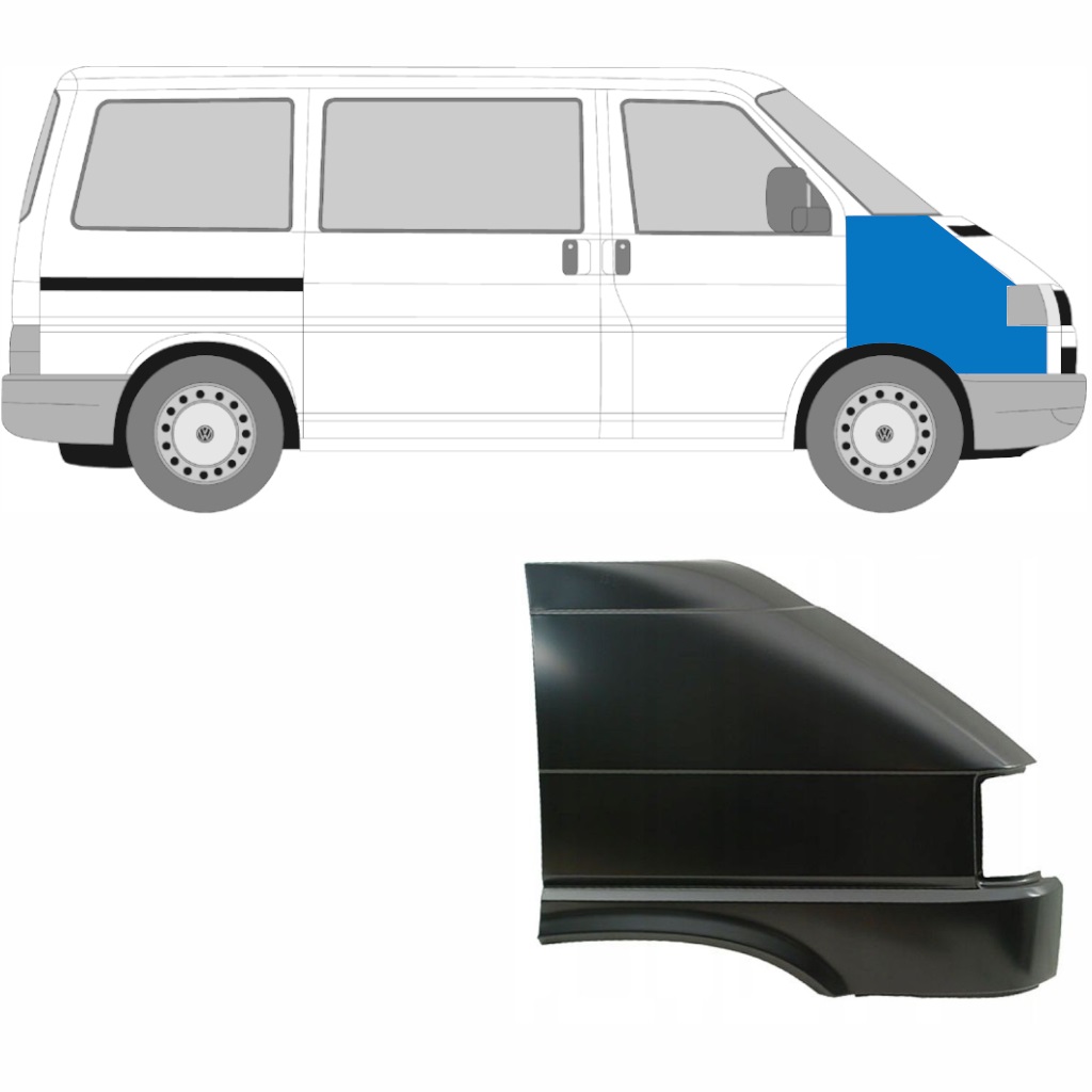 VW T4 1990-1996 FRONT WING / RIGHT