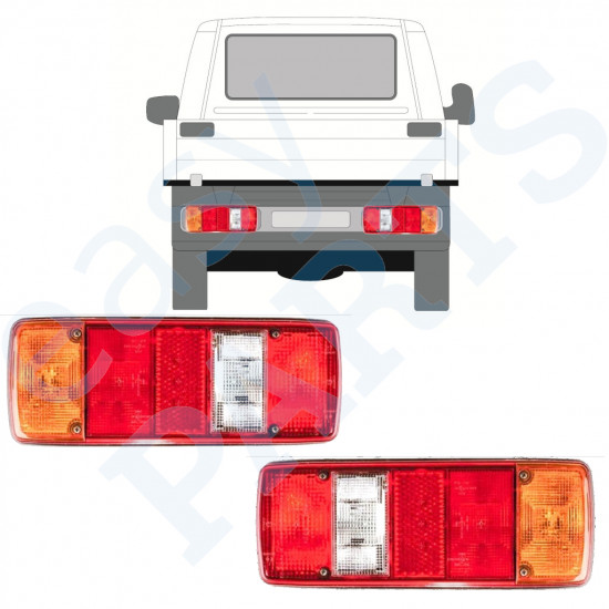 VW T4 1990- CHASSIS REAR LAMP / SET