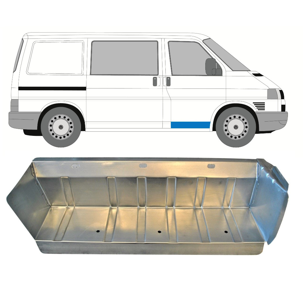 VW T4 1990-2003 FRONT DOORSTEP REPAIR PANEL / RIGHT