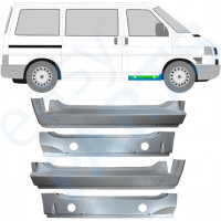 Inner and outer front sill repair panel for VW Transporter T4 1990-2003 / Set 9907