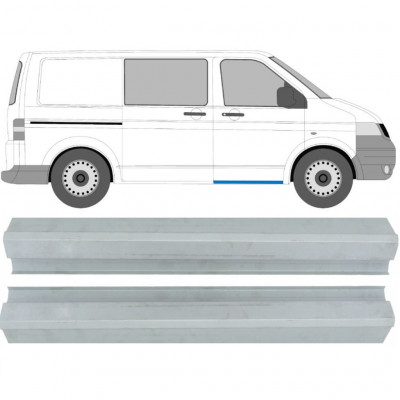  VW T5 2003-2015 FRONT SILL PANEL / RIGHT = LEFT / SET
