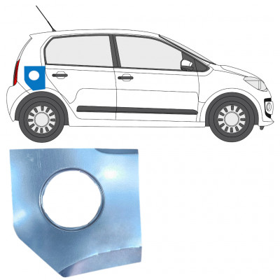 Fuel opening repair panel for Volkswagen UP! 2011- / Right 12763