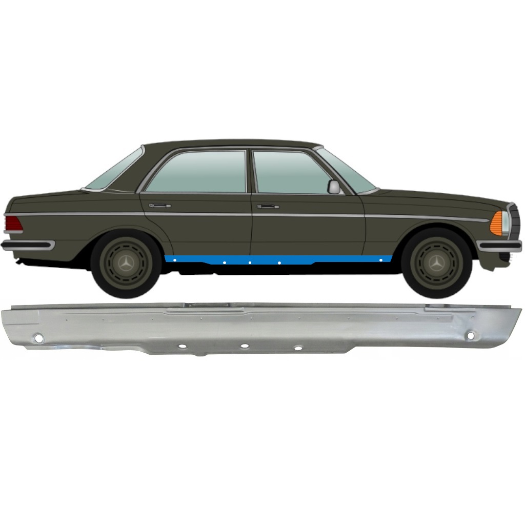 Mercedes w123 body deals parts