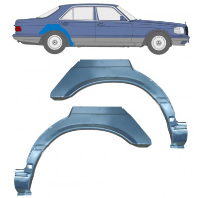 MERCEDES S-CLASS 1979-1991 REAR WHEEL ARCH / SET