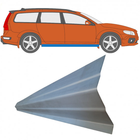 Sill repair panel for Volvo Xc70 2007-2016 / Left = Right (symmetrical) 11486