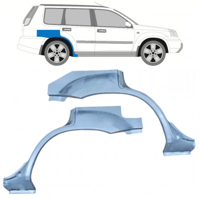 NISSAN X-TRAIL 2001-2007 REAR WHEEL ARCH / SET