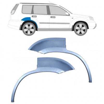 NISSAN X-TRAIL 2001-2007 SIMPLE VERSION REAR WHEEL ARCH / SET