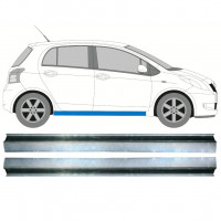 Sill repair panel for Toyota Yaris 2006-2011 / Left = Right (symmetrical) / Set 10016