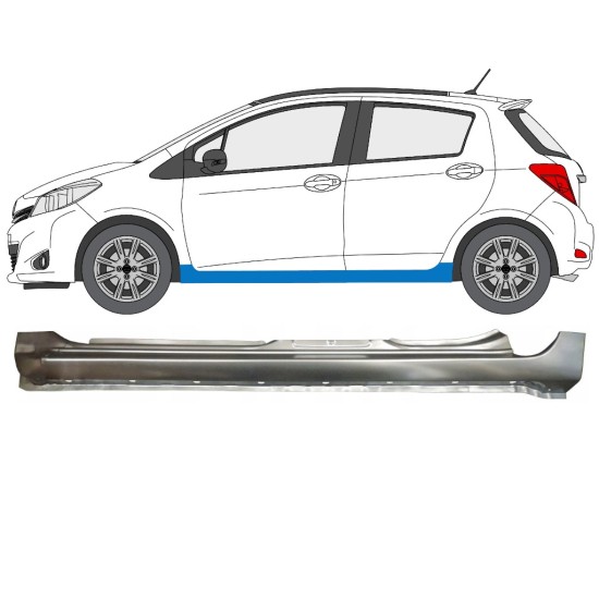 Full sill repair panel for Toyota Yaris 2011-2020 / Left 14586