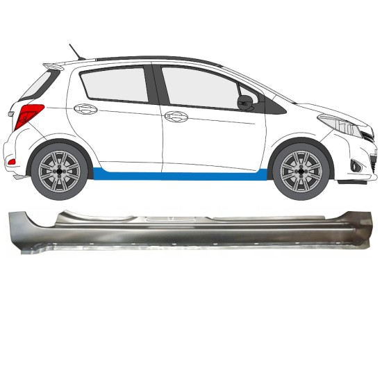 Full sill repair panel for Toyota Yaris 2011-2020 / Right 14585