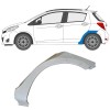 Rear wing repair panel