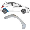 Rear wing repair panel