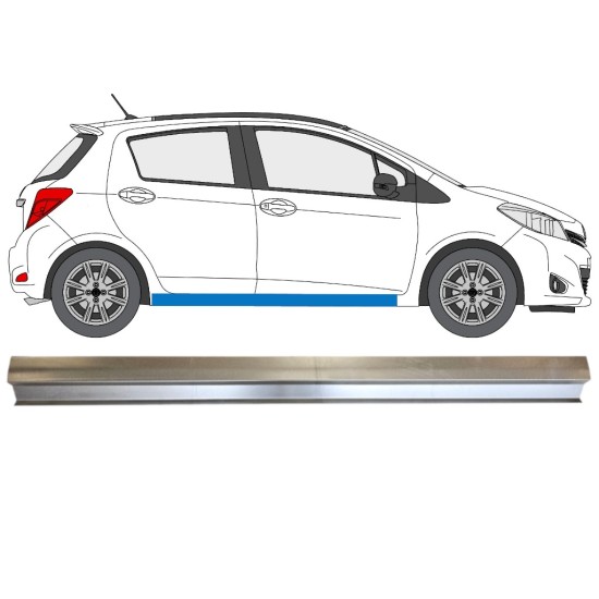Sill repair panel for Toyota Yaris 2011-2020 / Right 14588
