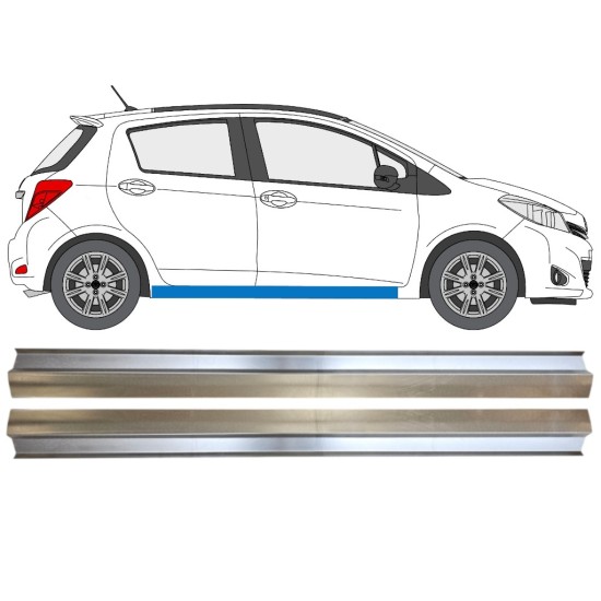 Sill repair panel for Toyota Yaris 2011-2020 / Left+Right / Set 14590