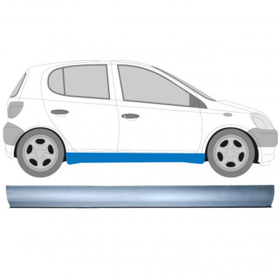 Sill repair panel for Toyota Yaris 1999-2006 / Left = Right (symmetrical) 8866