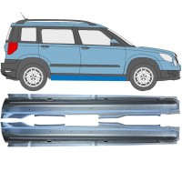 Full sill repair panel for Skoda Yeti 2009- / Left+Right / Set 15977