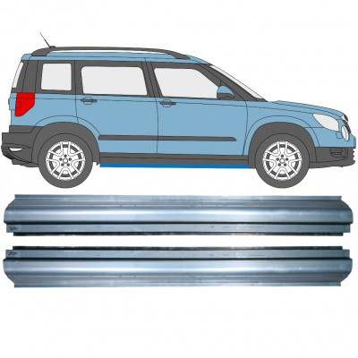 Sill repair panel for Skoda Yeti 2009- / Set 11378