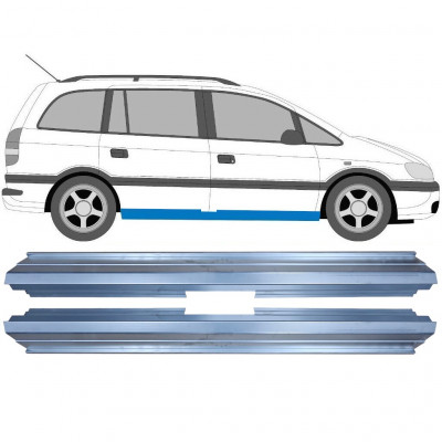 OPEL ZAFIRA 1999-2005 SILL REPAIR PANEL / RIGHT = LEFT / SET