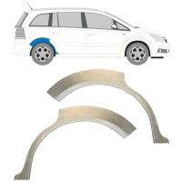 Rear wing repair panel for Opel Zafira B 2005-2012 / Left+Right / Set 14758