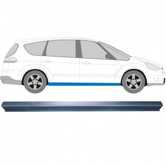 Sill repair panel for Ford S-MAX 2006-2015 / Left = Right (symmetrical) 6296