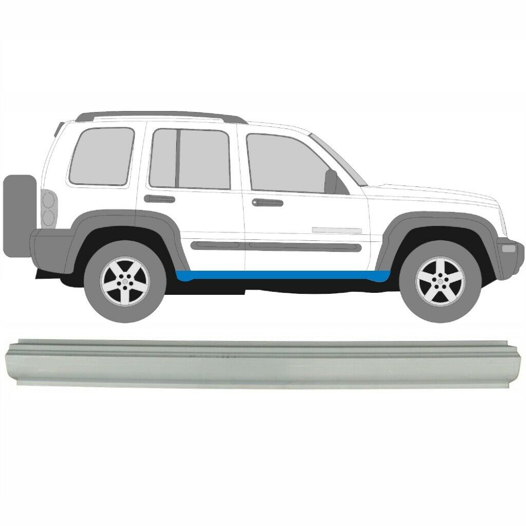  JEEP LIBERTY 2001-2008 SILL REPAIR PANEL / RIGHT = LEFT  / SILL - LOWER PART