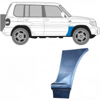 Front wing repair panel for Mitsubishi Pajero Pinin 1998- / Right 6563