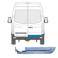 Rear door repair panel for Mercedes Sprinter 2006- / Right 5681