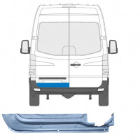 Rear door repair panel for Mercedes Sprinter 2006- / Left 5680