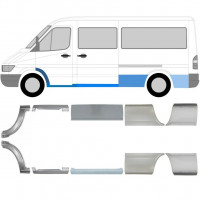 Repair panel set for Mercedes Sprinter 1995-2006 / MWB / Left+Right /  5717