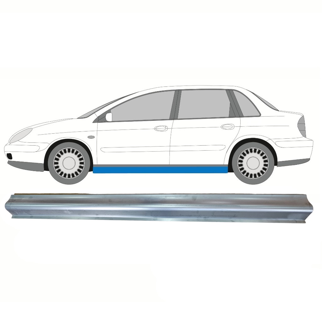 Reparaturblech Schweller für Citroen C5 2001-2008 / Links 8765