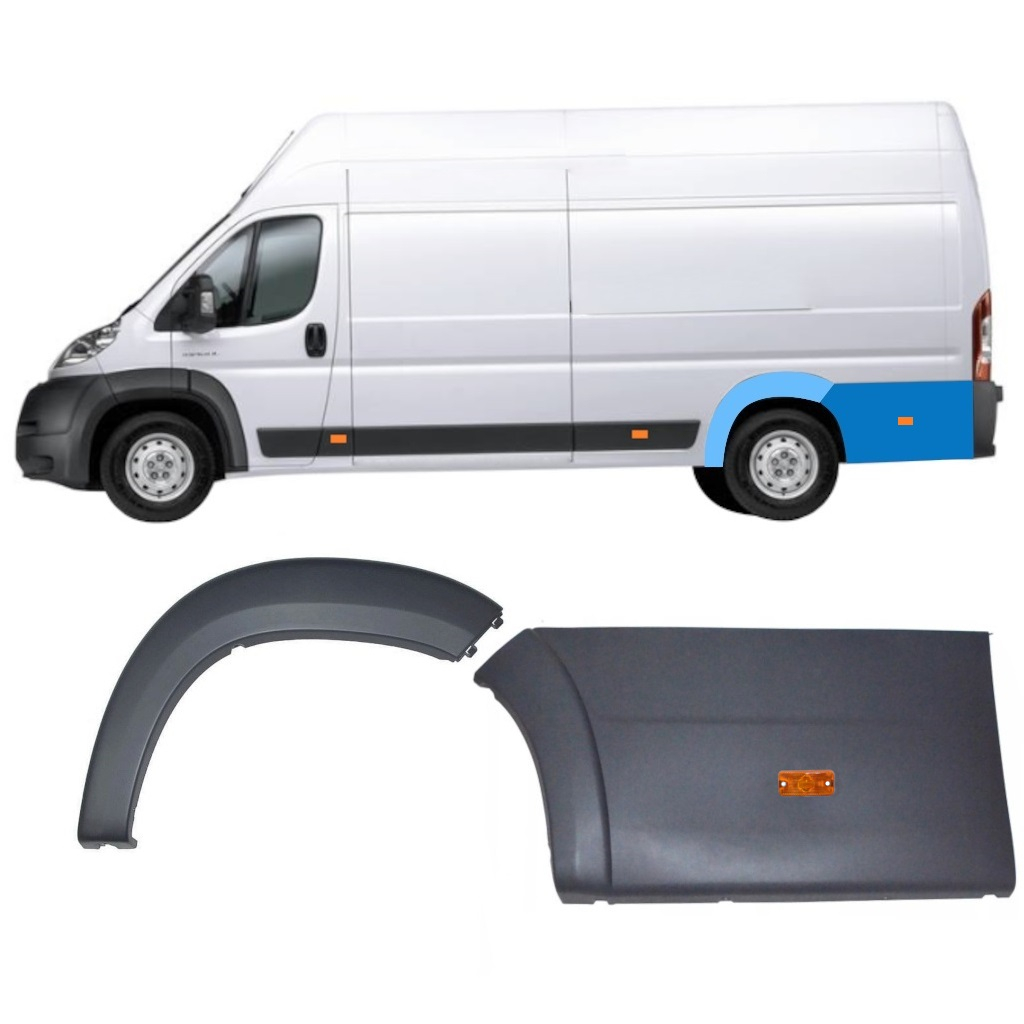 Seitenleiste Hinter Kabine Für Fiat Ducato 2006 - 2014 Links, 48,00